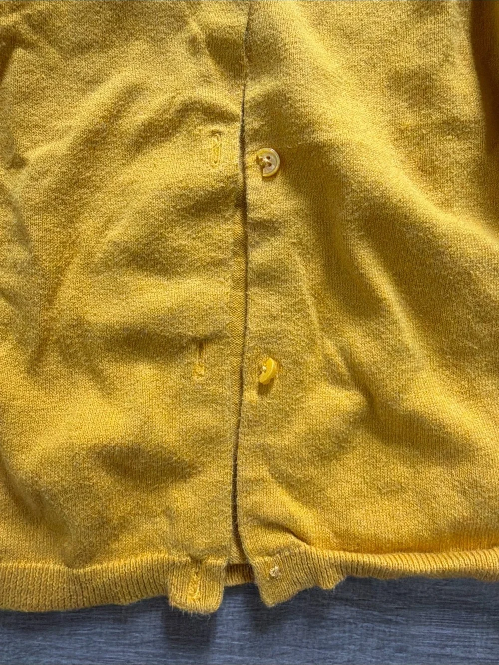 Old Navy Kids Mustard‎ Cardigan Sweater